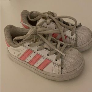 Adidas Pink Superstar Sneaker